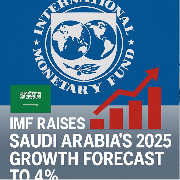 IMF Raises Saudi Arabia’s 2025 Growth Forecast to 4 %