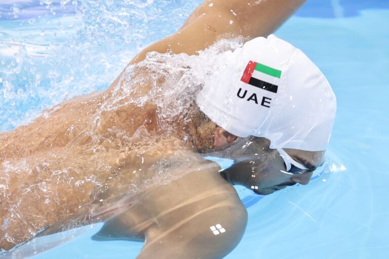 UAE Swimmer Sets New Record at Asian Youth Games