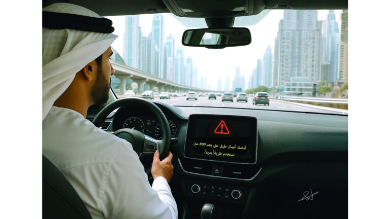 نظام مروري جديد بدبي يخبر السائقين بمعلومات لحظية لتقليل الازدحام