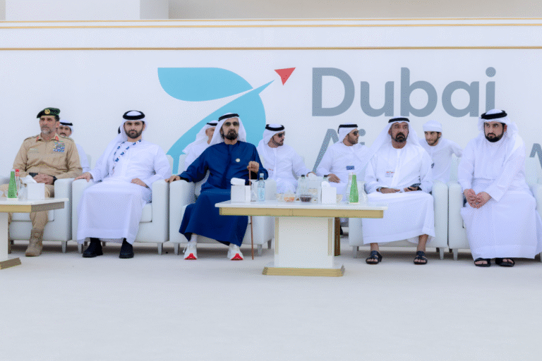 Mohammed bin Rashid Tours Dubai Airshow