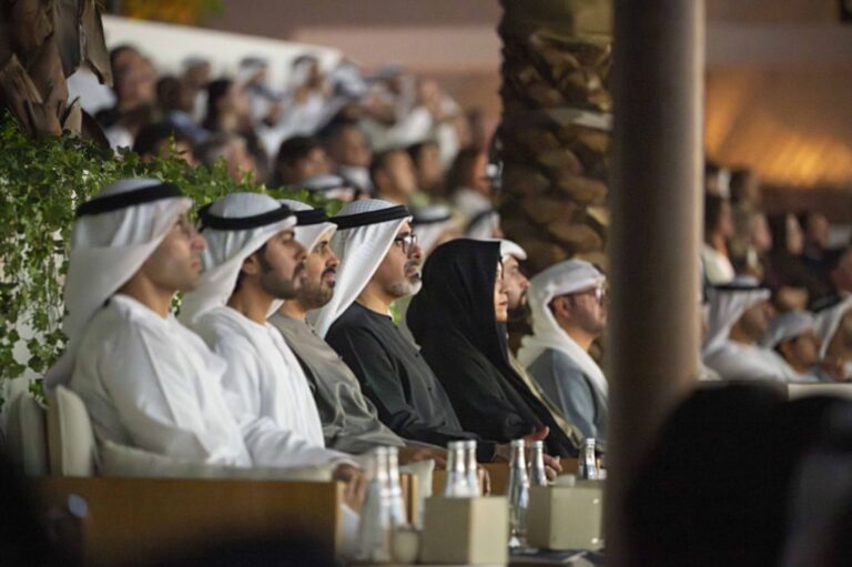 خالد بن محمد بن زايد يشهد حفل الافتتاح الرسمي لمتحف التاريخ الطبيعي في أبوظبي