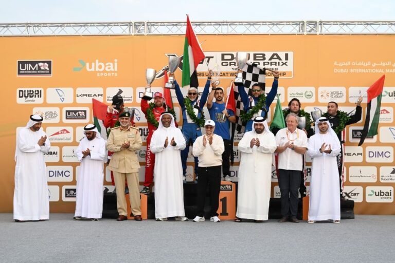 Victory extend World Championship lead with XCAT Dubai GP win