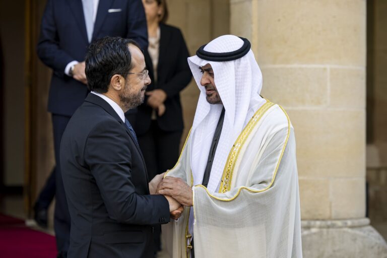 UAE, Cyprus Presidents discuss boosting strategic partnership