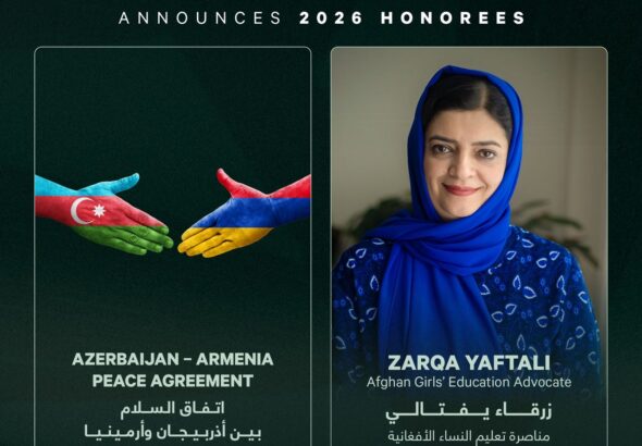 جائزة زايد للأخوَّة الإنسانية تعلن عن المكرَّمين لعام 2026